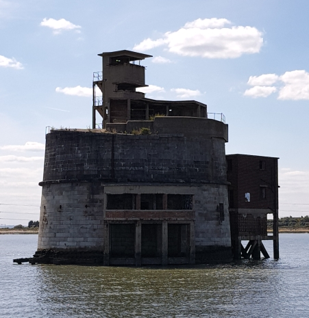 Grain Tower WWII observation post Grain Tower WWII observation post